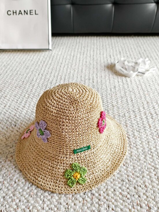 MIU MIU straw hat main image 4